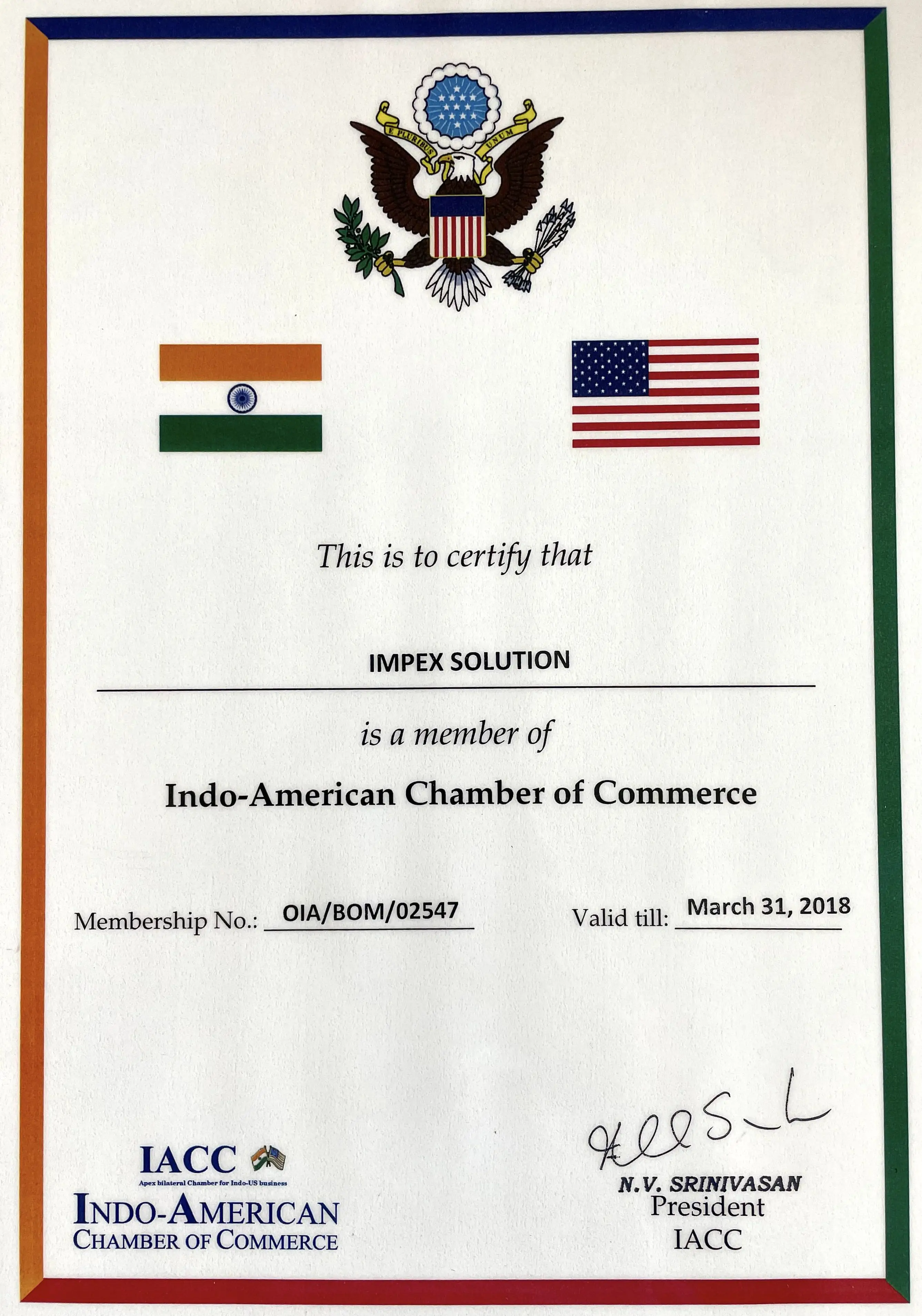 Indo-American Chamber of Commerce